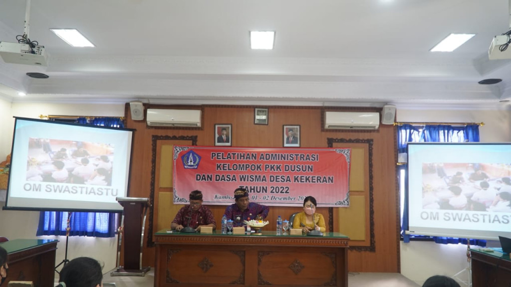 Pelatihan Administrasi Kelompok PKK Dusun Dan Dasa Wisma